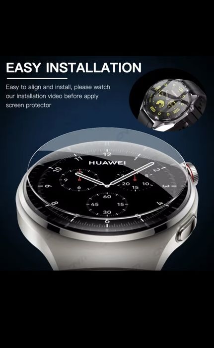 Folie hydrogel flexibil  Huawei Watch GT2/3/4/5/6PRO & Huawei Watch Fit 3/4/5