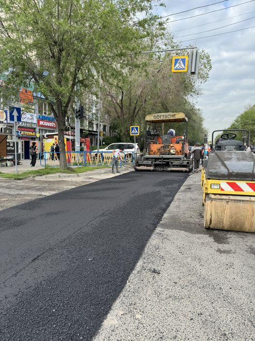 Асфальтирование Асфальт Укладка