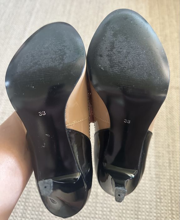 Pantofi dama ocazie, piele, marime 38