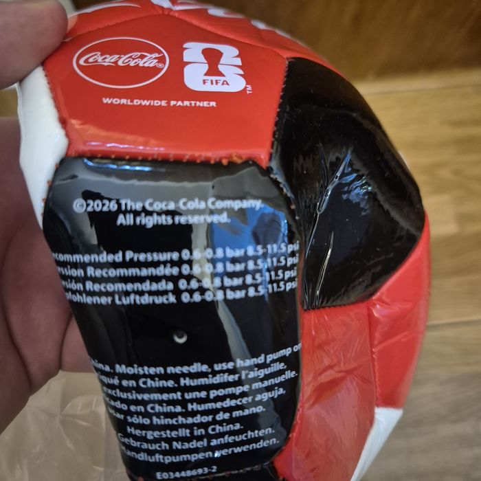 Minge fotbal coca-cola
