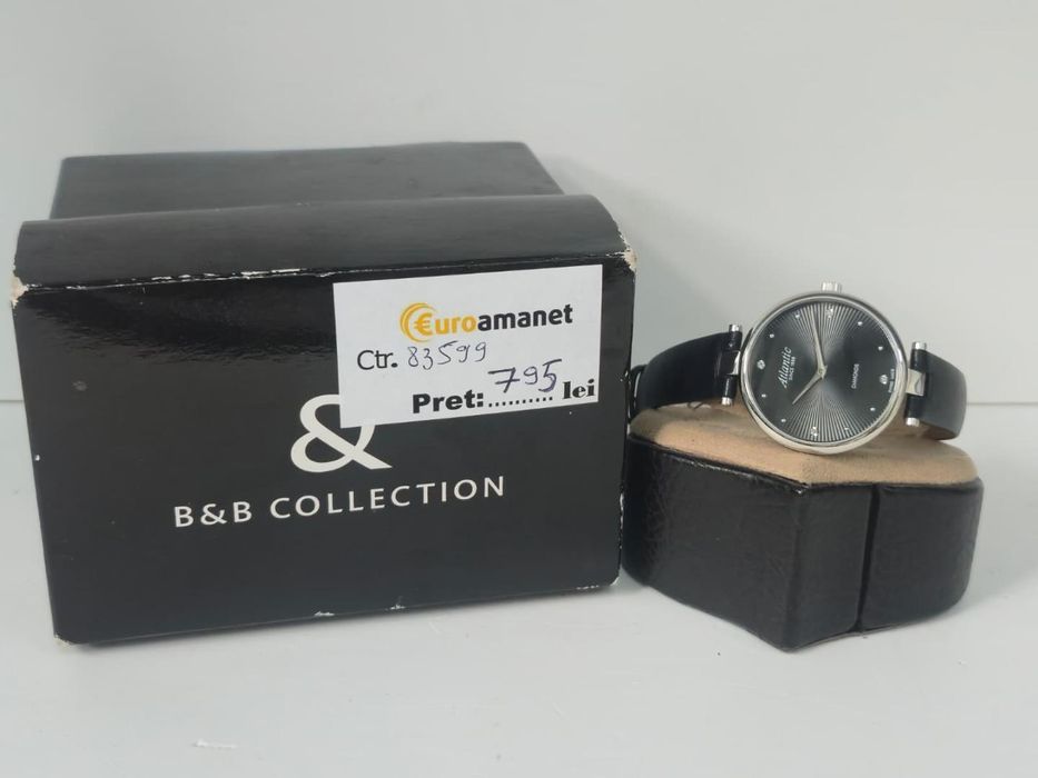 Ceas Atlantic Elegance Royal Diamonds 29044.41.67 -P-