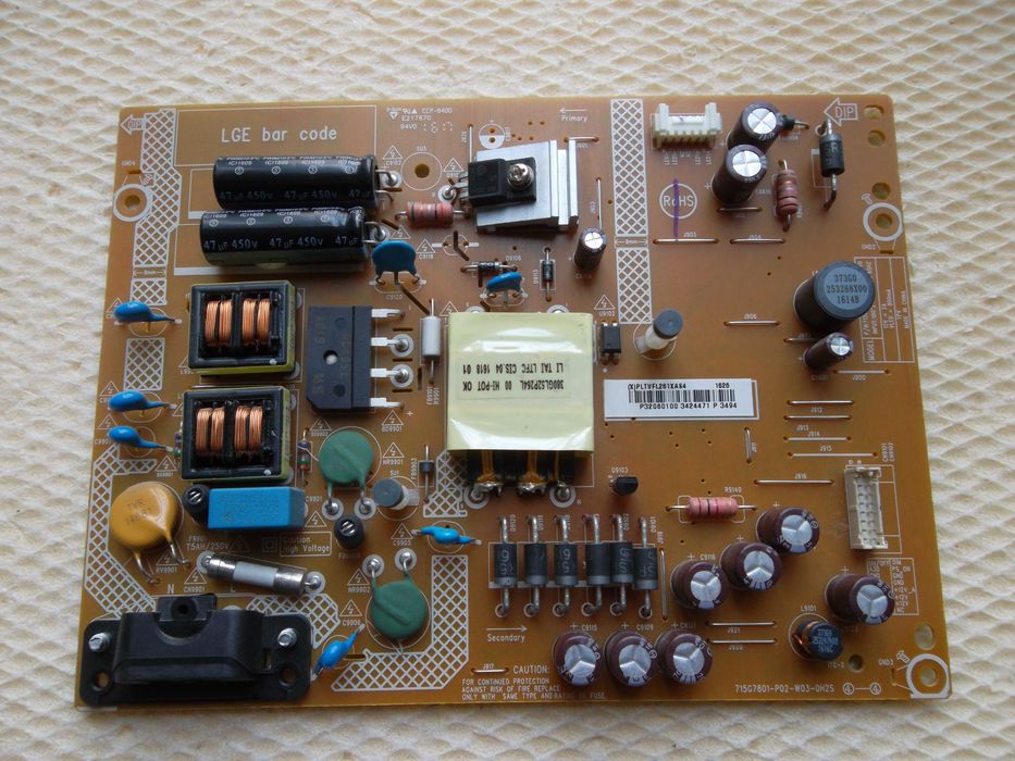 Sursa TV 715G7801-P02-W03-0H2S si 715G7801-P01-W12-0H2H - garantie