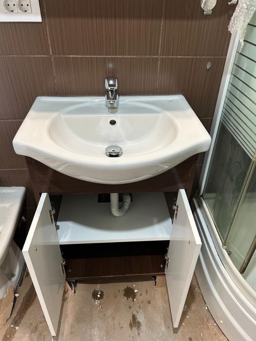 Lavoar 60 cm cu baterie Grohe