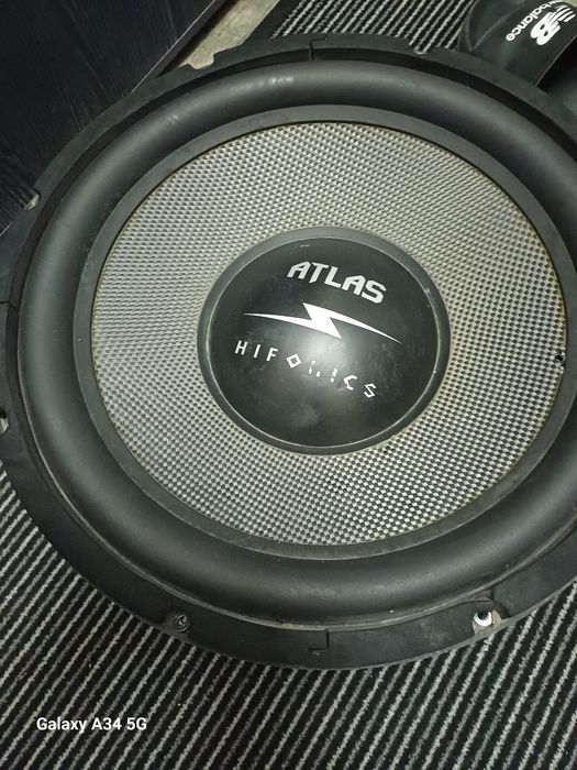 Difuzor subwoofer Hifonics atlas Asx15  preț fix,are 18 kg