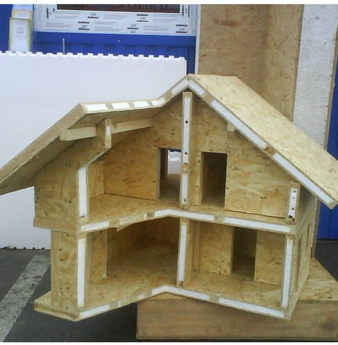 Строим дома из СИП панелей