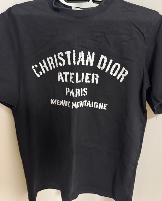 Черна тениска S-M