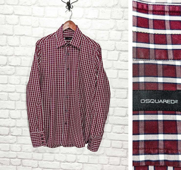Dsquared Оригинална мъжка риза размер  52 / L
