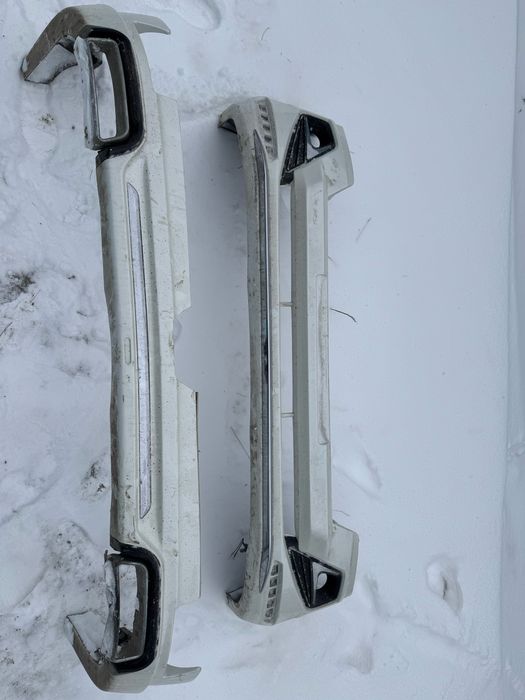 Губа на бампер прадо 150