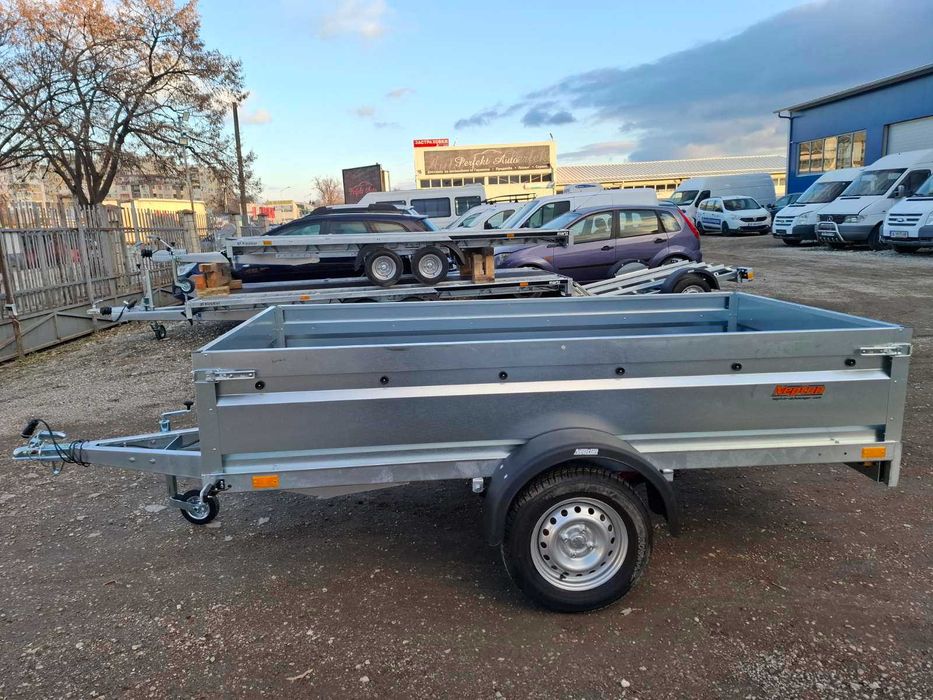 НОВО самосвално ремарке с ресьори и амортисьори Neptun N7-263 PRR