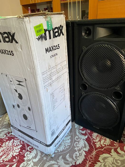 Комплект Тонколони 2x15 2000 вата