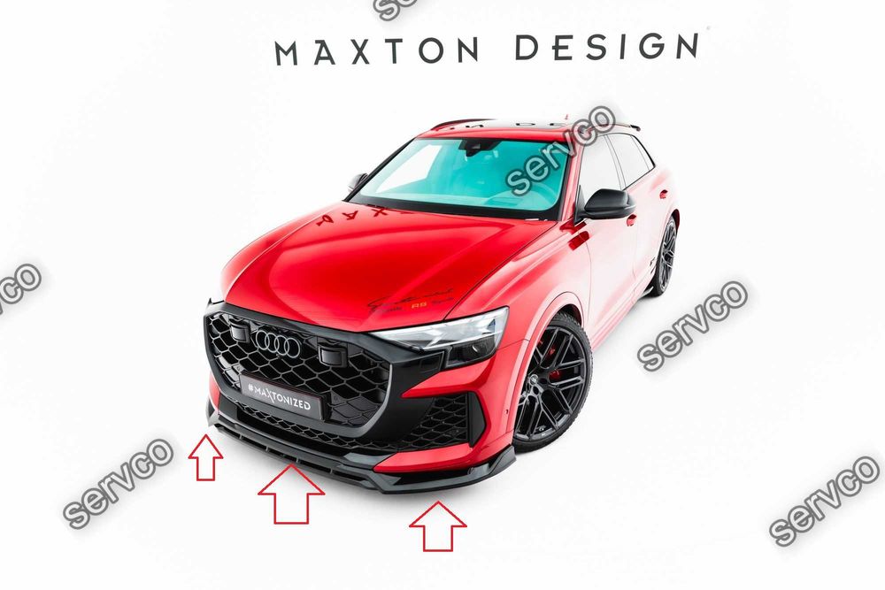 Prelungire bara fata Audi RSQ8 Mk1 Facelift 2023- v6 - Maxton Design