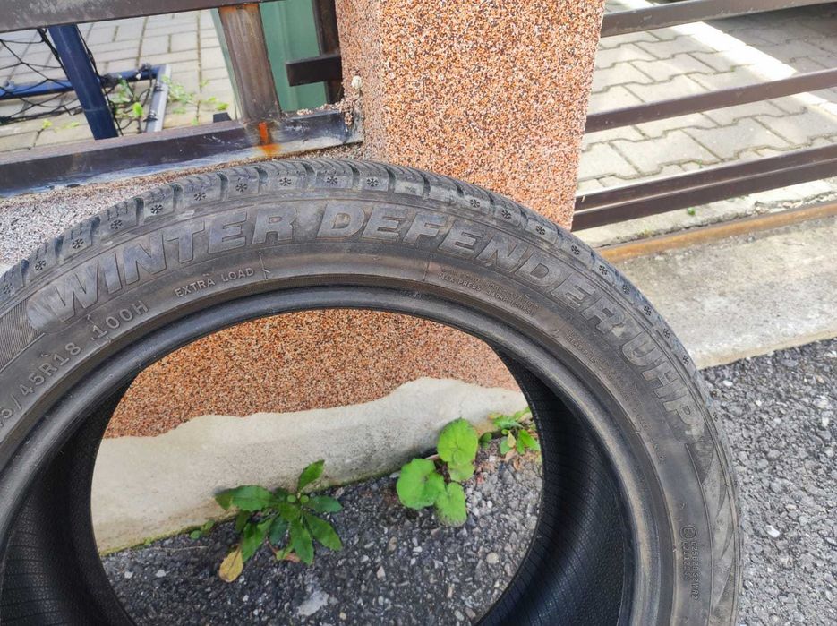 Set 4 Anvelope Iarnă 245/45 R18 Leao Winter Defender – DOT 2023, Profil 7-8mm