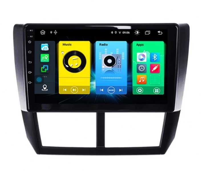 9-инчова мултимедия SUBARU Forester 3 (2008–2013) Impreza 3 (2007–2011