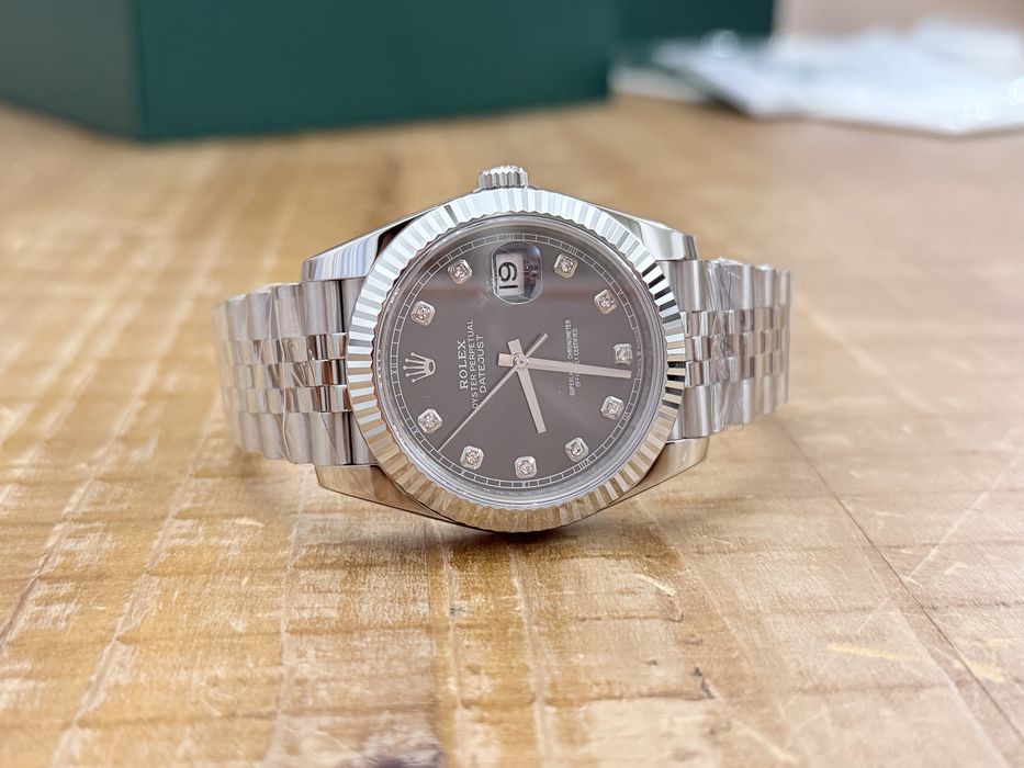 Часы Rolex Datejust 41 Grey Diamond