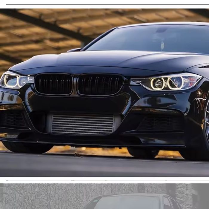 Grile Duble F30  Nari M Black Negru Negre Bmw Seria 3 F30 F31 F35