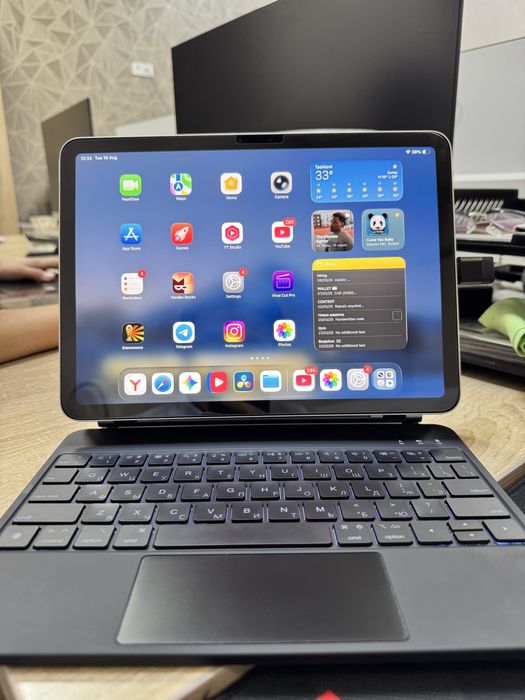 ipad air m2 11 inch 95% ideal (Starlight) magik keyboard в подарок