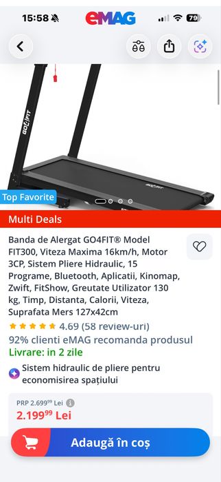 Banda de Alergat GO4FIT® Model FIT300