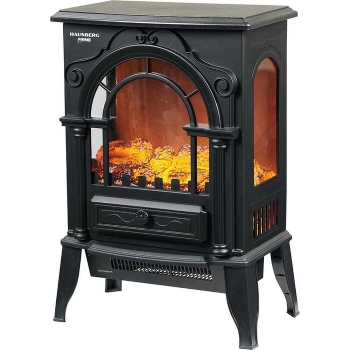 Електрическа камина с вентилатор Hausberg HB-8218-NG