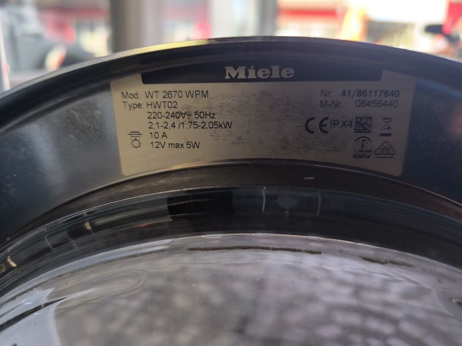 Пералня със сушилня Miele WT 2670 WPM - 6кг. на 3 кг. 1400об.