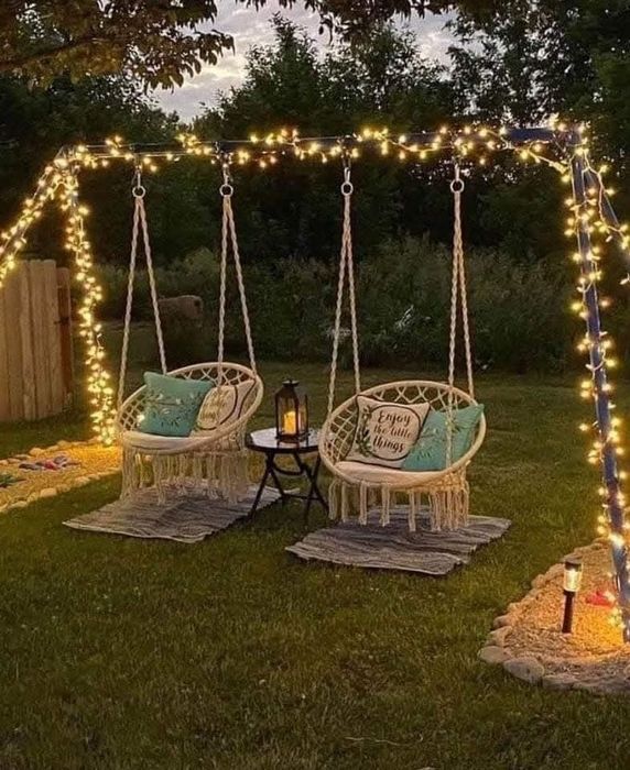 Висяща люлка хамак