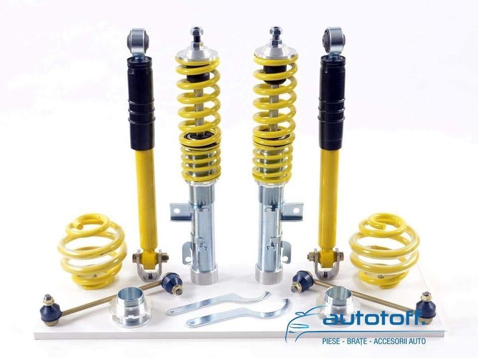 Suspensie sport FK reglabila pe inaltime Skoda Fabia 6Y (00-07)