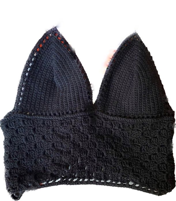 Top de dama crosetat manual