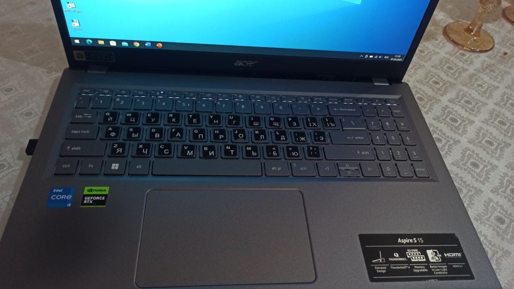 Ноутбук Асер аспире 5