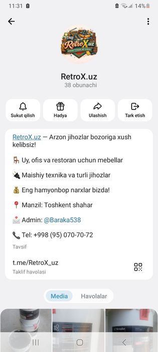 Dekorativ kraska 

Atigi 20 000soʻmdan

20ta chelakcha bor

Ulgurib qo