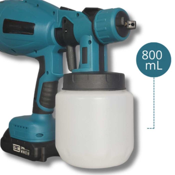 Акумулаторен и безжичен пистолет за боядисване