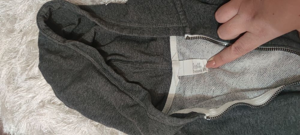 Vesta de bumbac pt băieți sau fete, H&M, 4-5-6 ani