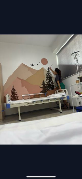 Роспись стен для дома и офиса