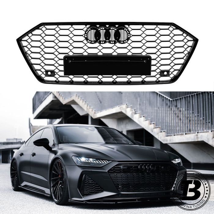 Grila compatibila cu Audi A7 C8 RS7 Design