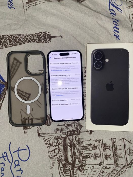 Iphone 16 128gb айфон 16 128гб 100%акб