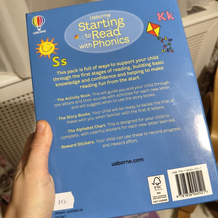 Set de invatat Phonics Usborne