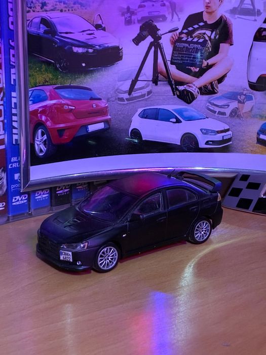 Количка-играчка Митсубиши Ево 10