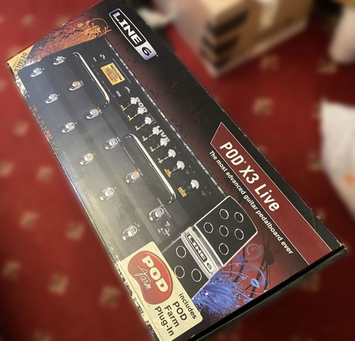 Гитарный процессор Line 6 x3 live