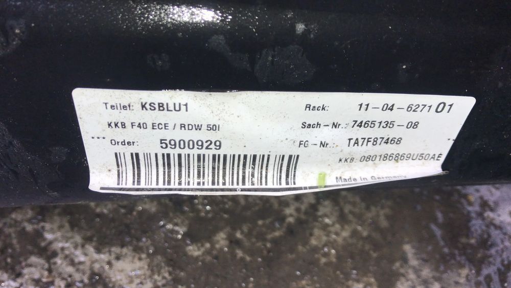 Rezervor combustibil BMW Seria 1, 2 f40, F44 746513508 7465135-08