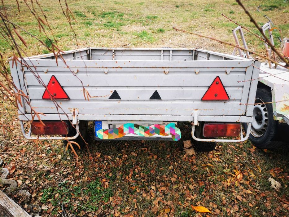 Ремарке 500 кг. Регистрация.