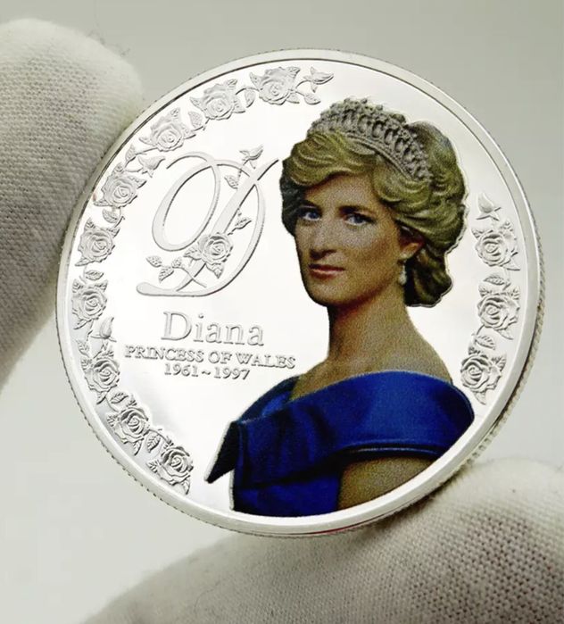 Монети на Принцеса Даяна и Английската Кралица
