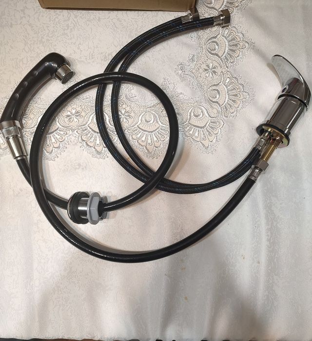 Set baterie și duș profesional scafă-coafor/frizerie