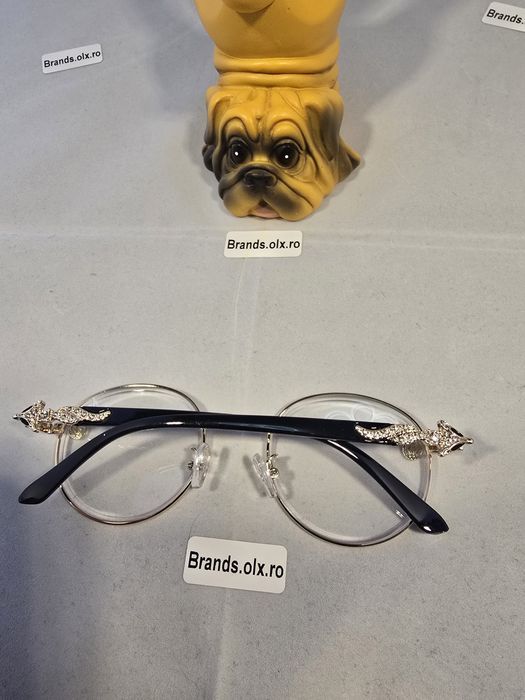 Ochelari de soare Cartier Round Transparent,  made in Italy