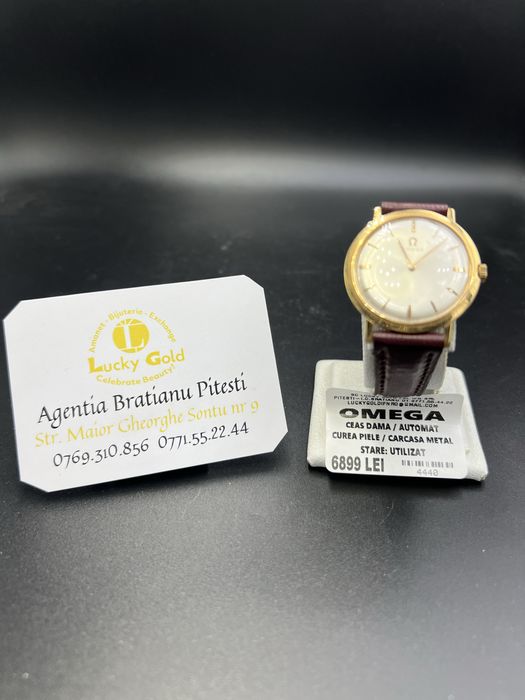 Ceas aur  Omega  18k 11 gr cod 4440