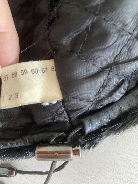 Шапка норковая берет