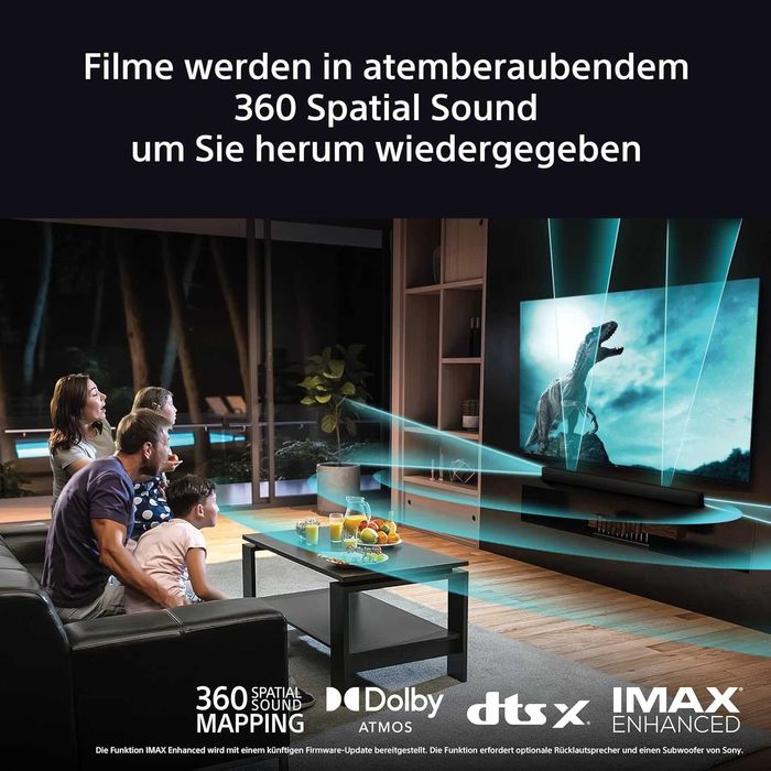 ПРОМО Нова 2г Гаранция Саундбар Soundbar Система SONY HT-A9000 BRAVIA THEATRE BAR 9 HTA9000, 585W Dolby Atmos 360 Spatial Sound Mapping, Bluetooth 5.2