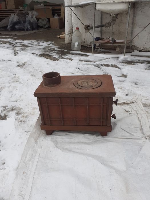 Чугунны разборный печь