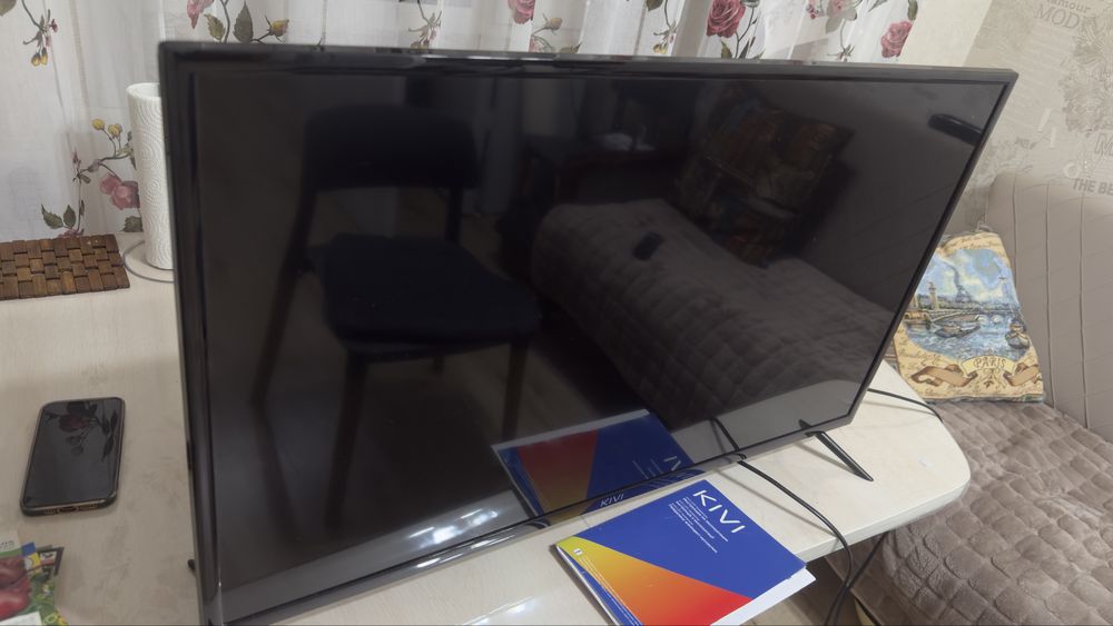 Телевизор киви б/у мало