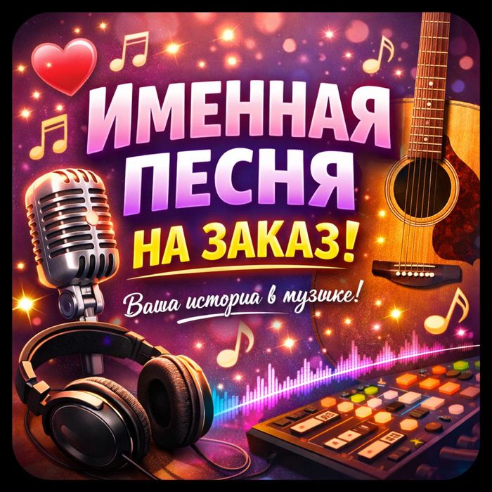Именная песня на заказ - уникальный подарок!
