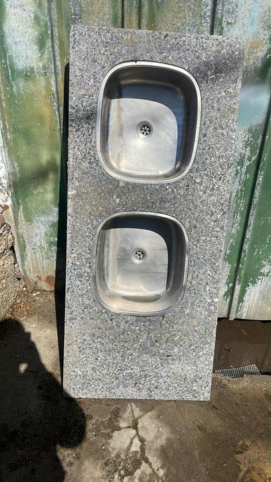 Плот от мозайка с мивки