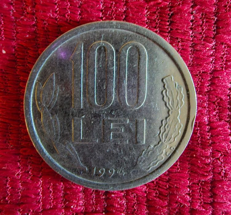 Monedă de colecție 100 LEI – 1994 | Mihai Viteazul | Stare IMPECABILĂ