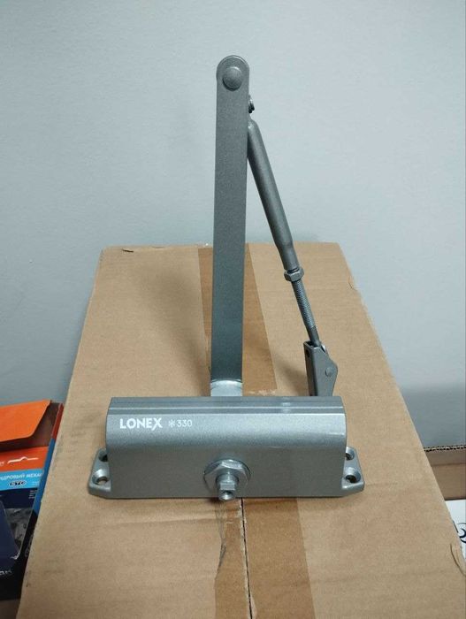 Доводчик дверной 330 LONEX от 50 до 120 кг цвета в ассортименте